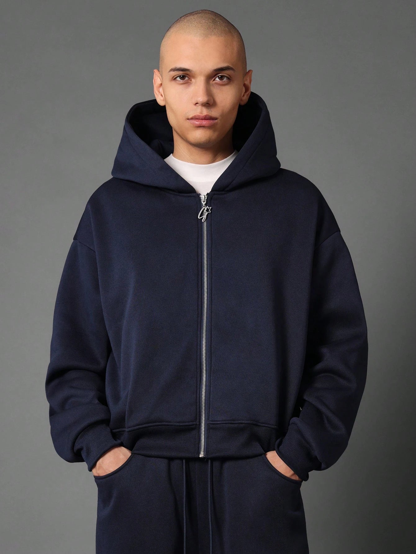 Cropped Zip Hoodie & Joggers