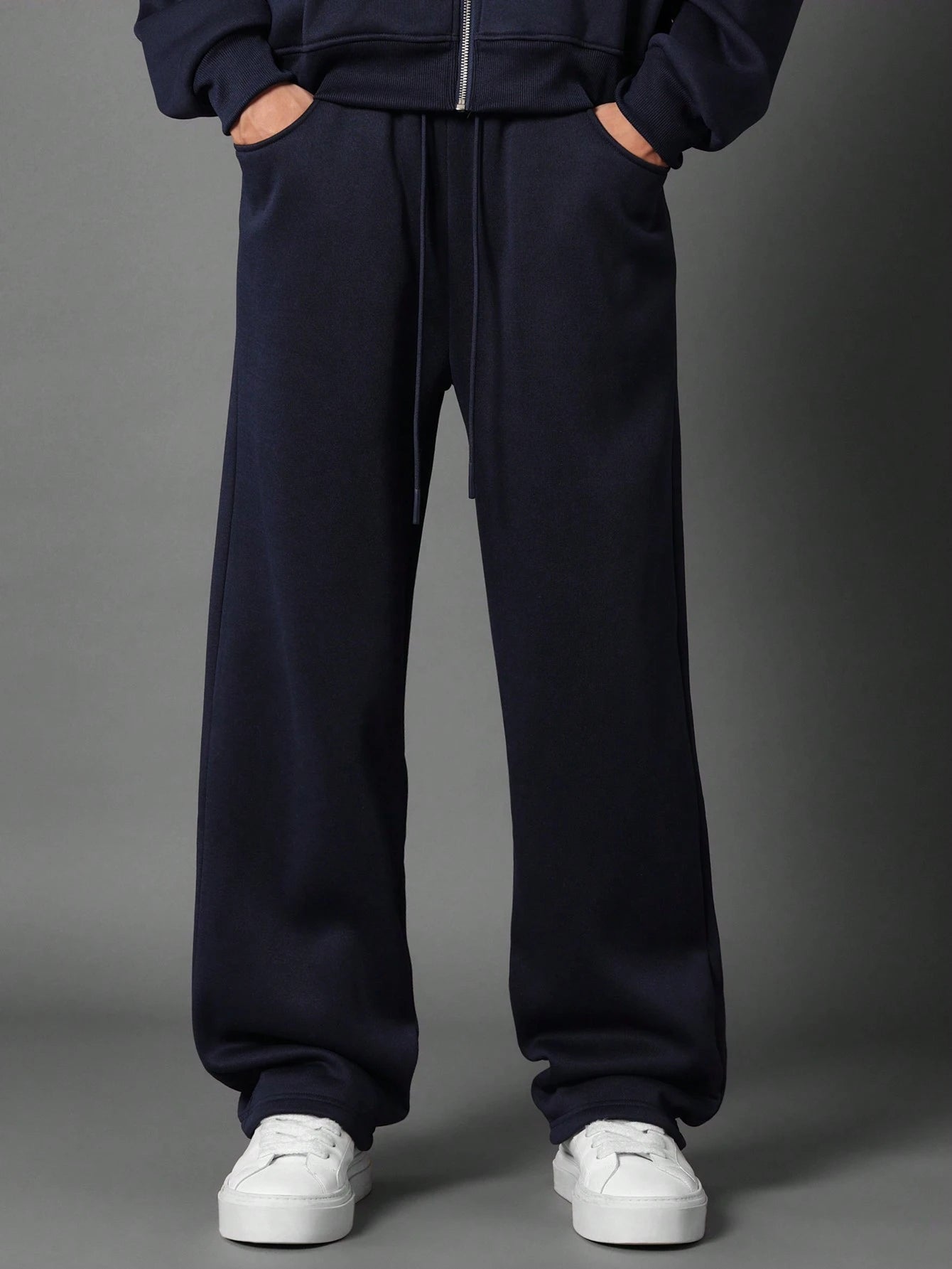 Cropped Zip Hoodie & Joggers