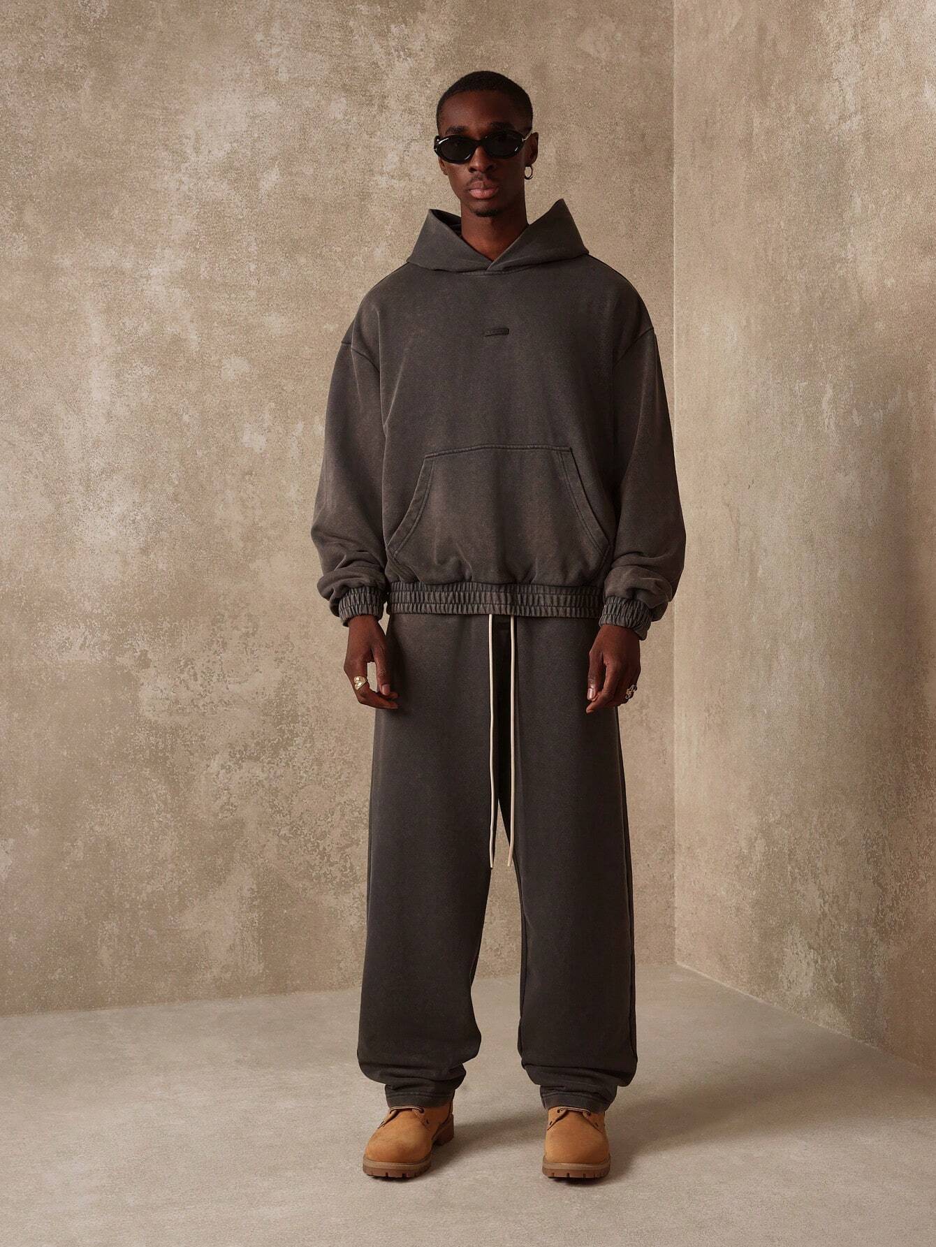 Washed Sweatshirt & Trousers